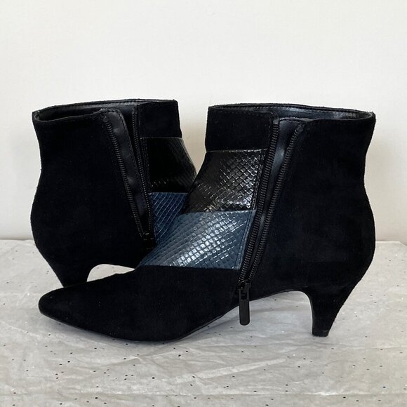 Impo EBONIE Multi Texture Bootie with Memory Foam Black 6.5 - Picture 3 of 7